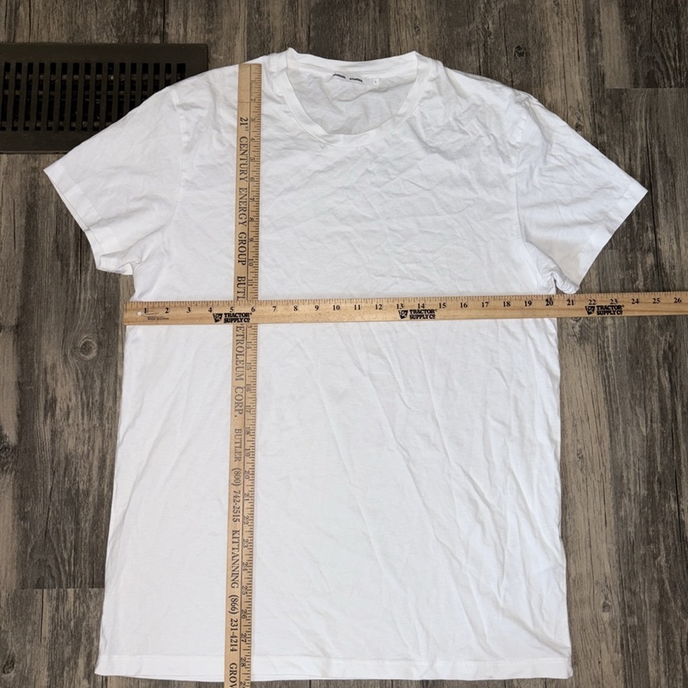 Samsøe Samsøe Kronos men’s basic white tee - large - Picture 5 of 6
